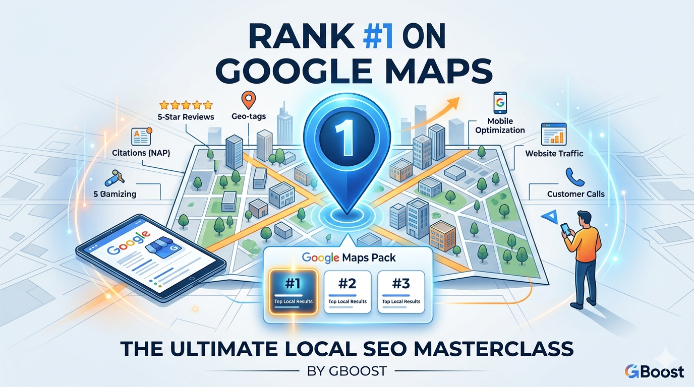 Rank #1 on Google Maps by GBoost